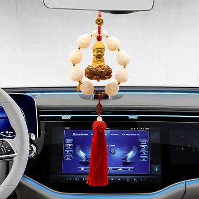 Car Rear View Mirror Pendant Accessories Universal Charm Easy To Hang Ornament Interior