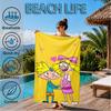 Friendship Laughter Arnold Beach Towel, Microfiber Beach Towel, Perfect For Pool, Beach, Travel, Home Decor Beach Party Fan Gifts