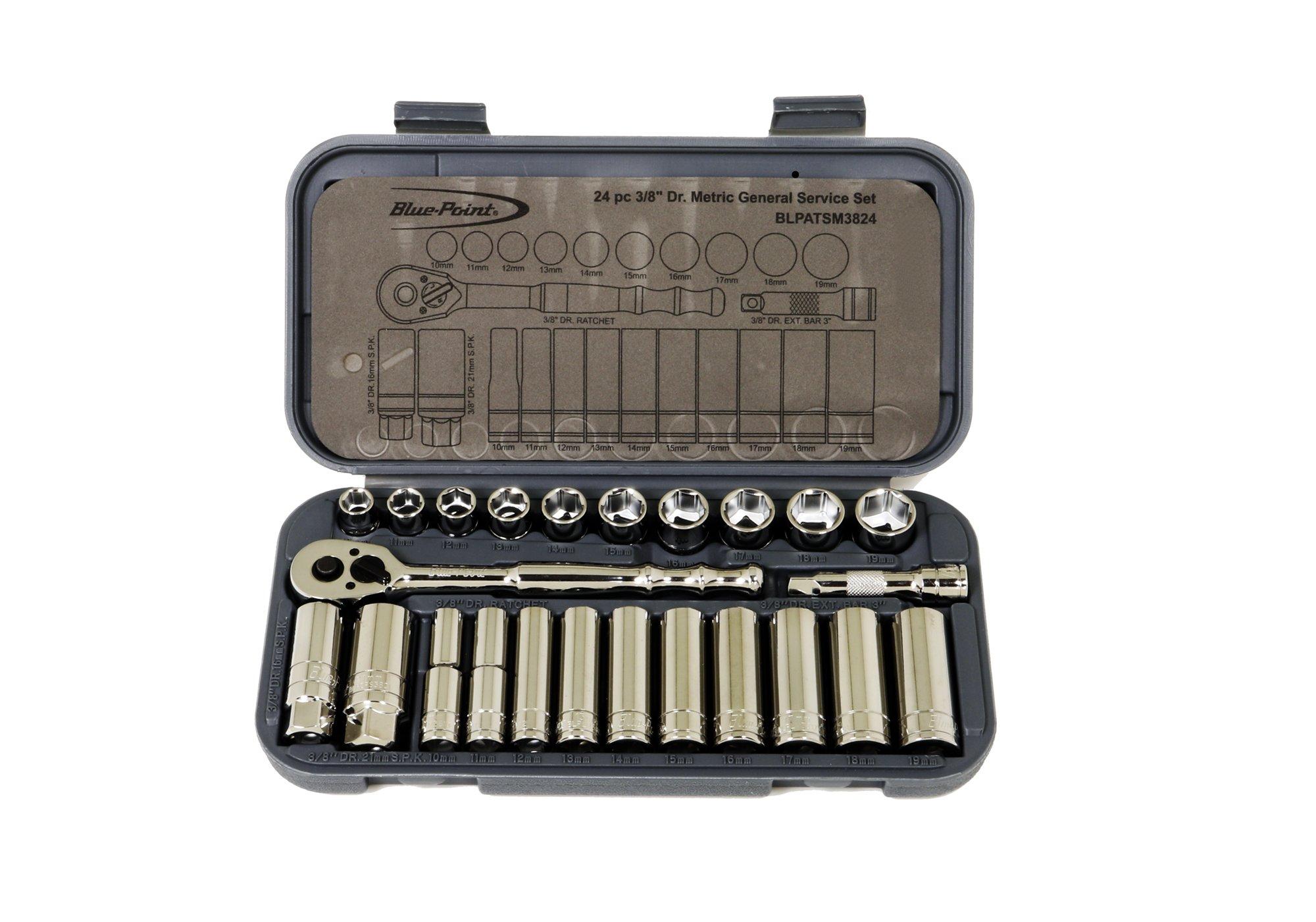 

Набор трещоток Blue-Point 3/8 /Snap-on Group Flank-Drive, 9,5 кв.мм. болты/BLPATSM3824