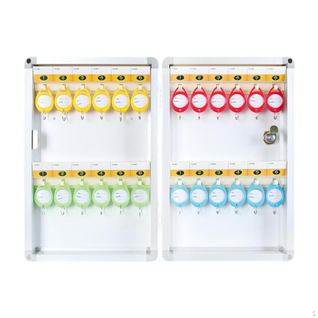 Box Key Cabinet Wall Mounted Storage Organizer