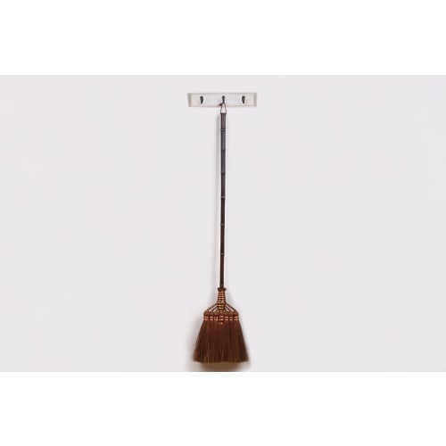 Yaguruma Brand Palm Wood Long Handle Broom with Seven Balls [Palm Wood Broom, Japanese-Style Room, Tatami, Flooring, Indoor Use]
