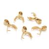 10-20pcs Stainless Steel Pendant Buckle Clasps Pinch Bail Clip Connectors For Jewelry Making DIY Necklace Pendants Accessories
