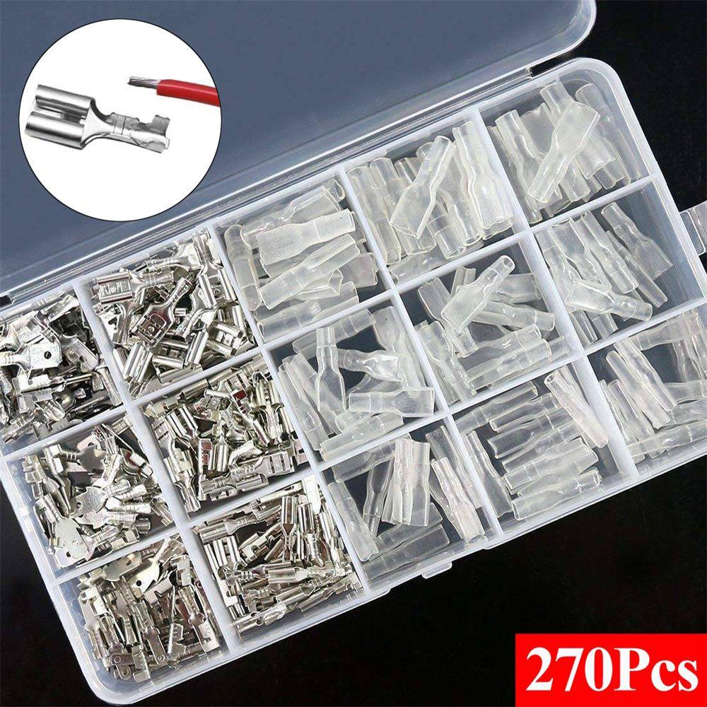 

Изолированный рукав, автомобильные обжимные клеммы, лопаточные разъемы, мужской женский разъем электрического провода