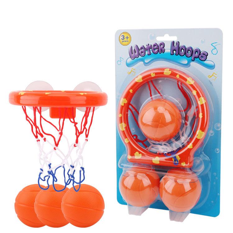 Infant Bath Basketball Hoop with Suction Cup - Mini Toy for Baby Bath Time