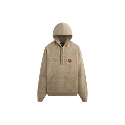 Kith Paisley Nelson Hoodie Canvas Herren Oberteile Tan KHM031466-210