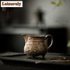 171ml Relief Gilded Glaze Tripodia Tea Pitcher Tea Divider Cha Hai Dispenser Household Justice Cup Fair Mug Drinkware Supplies