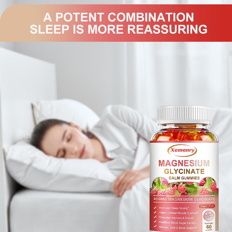 MAGNESIUM GLYCINÁTOVÉ GUMOVÉ MEDVÍDKY - 400 mg na porci - Podporuje zdraví svalů, kloubů a kostí