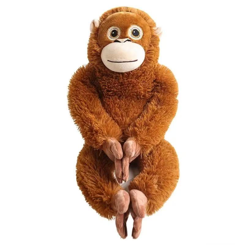 

66Cm Gorilla Plush Toy, Chimpanzee, Monkey Soft Stuffed Doll, Car Bag, Room Decorations, Birthday Gifts (As shown-3946)-