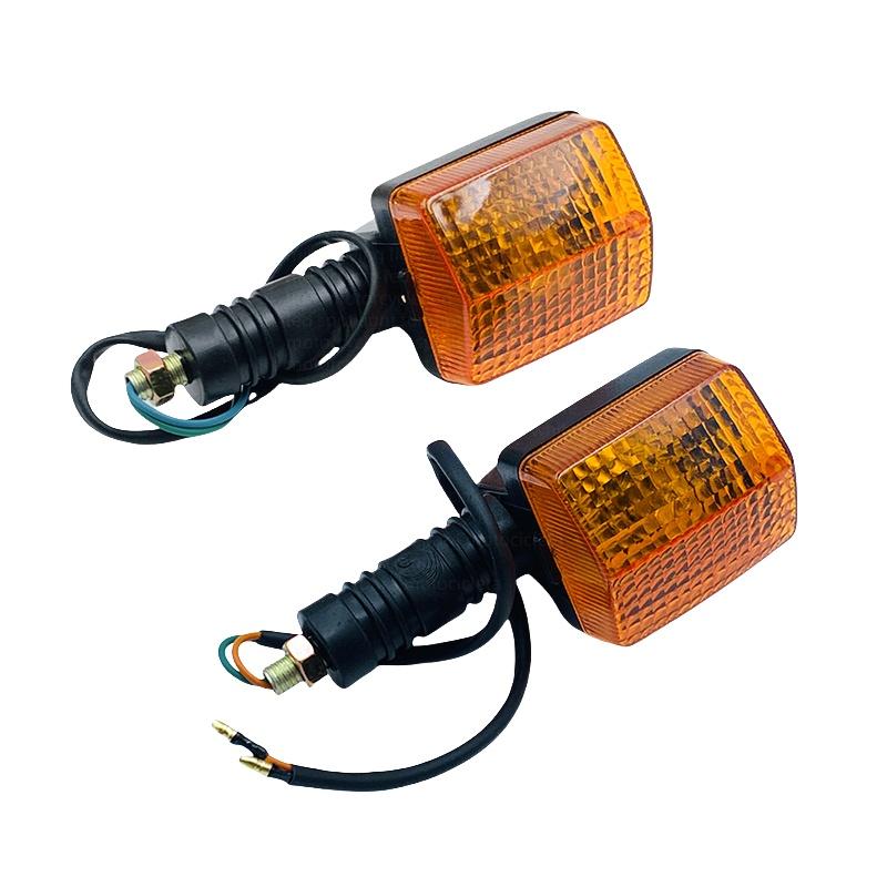1 Pair Motorcycle Front Rear Lamp Signal Turn Light for Yamaha DT200 1AE-83310-70-00 5Y1-83310-70-00 XT350 XT550 XT600