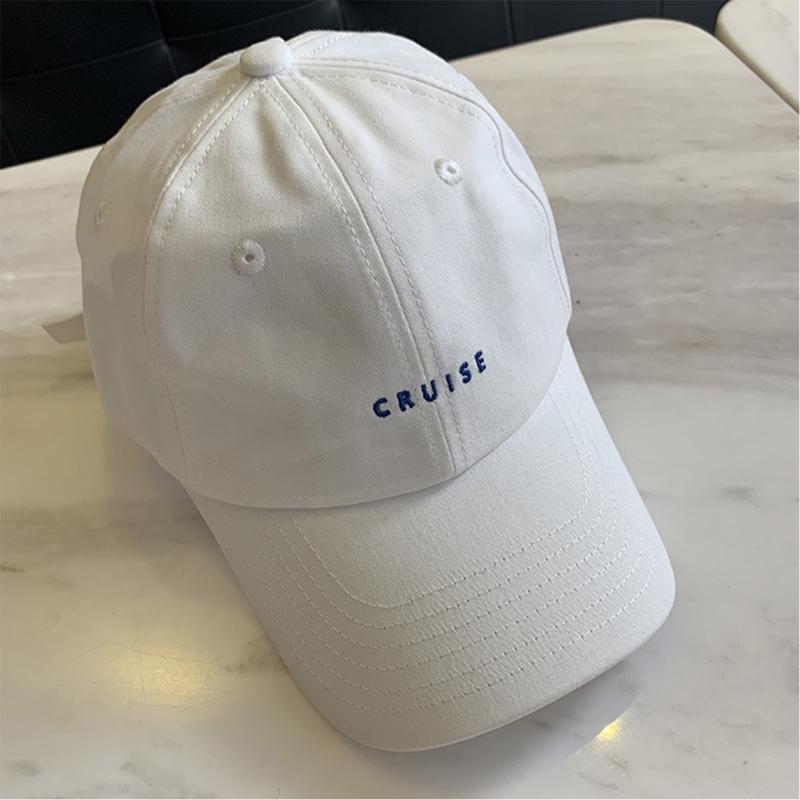 Unisex Baseball Hat Breathable Adjustable Fit Embroidered Lettering For Casual Sports Wear