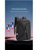 High-end Trendy Men's Waterproof Anti-theft Backpack with Large Capacity for Business Travel and Laptop Storage
