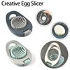 Stainless Steel Wire Egg Slicer Fruit Garnish Slicer Multipurpose Egg Cutter Cut Pores Hard Eggs JDGJ002