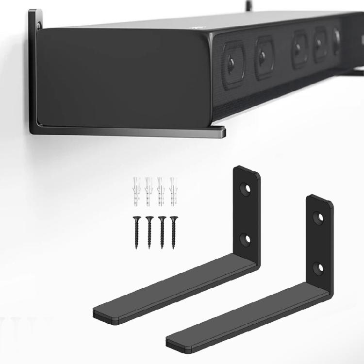 Mehrfachwinkelpositionierung Starke Metall-Lautsprecher-Wandhalterung für Heimkino, Konferenzraum- und Bühnenanwendungen