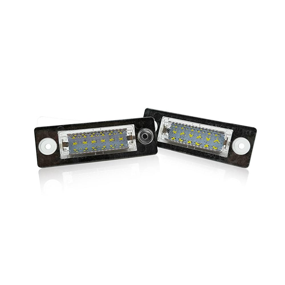 

18SMD задняя светодиодная лампа освещения номерного знака для Volkswagen VW Transporter T5 Multivan Caravelle Eurovan Passat Skoda Superb