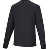 Mizuno NaviDry Long Sleeve Training Size M T-Shirt, U-Neck, Moisture-Wicking, Quick-Drying, Underwear, Men's, 32MAA195, Black/White,