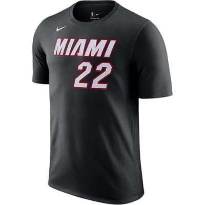 X NBA Kollaboration Miami Heat Mode Bequem Weich Hautfreundlich Kurzarm T-Shirt Herren Oberteile Schwarz DR6383-018