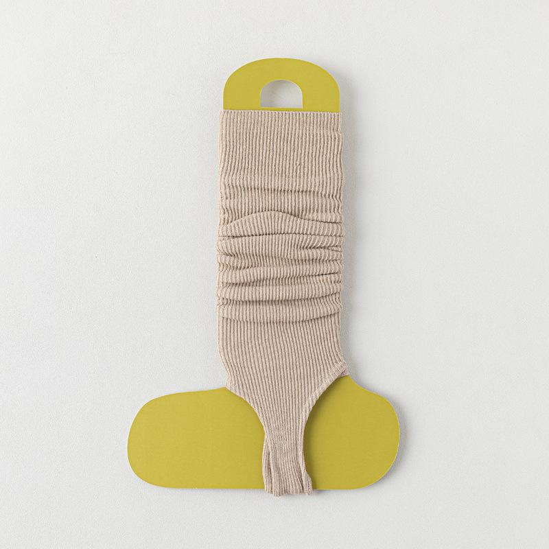 

Solid-color Ankle Socks for Women in Ballet Style, Thick and Soft, Slimming Leg Coverings, Versatile Knit Sock Covers 1 pair хакі