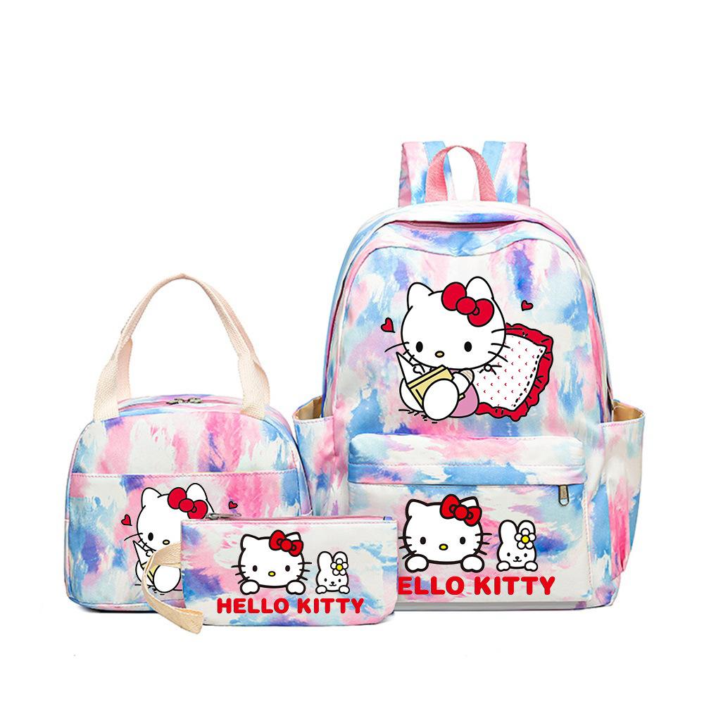 Student Schoolbag Large-Capacity Printing Junior High School College Student Casual Simple Backpack