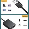 USB Audio Extractor Konverter für TV PC Laptop zu Optischem Spdif und 3,5mm Audio Adapter
