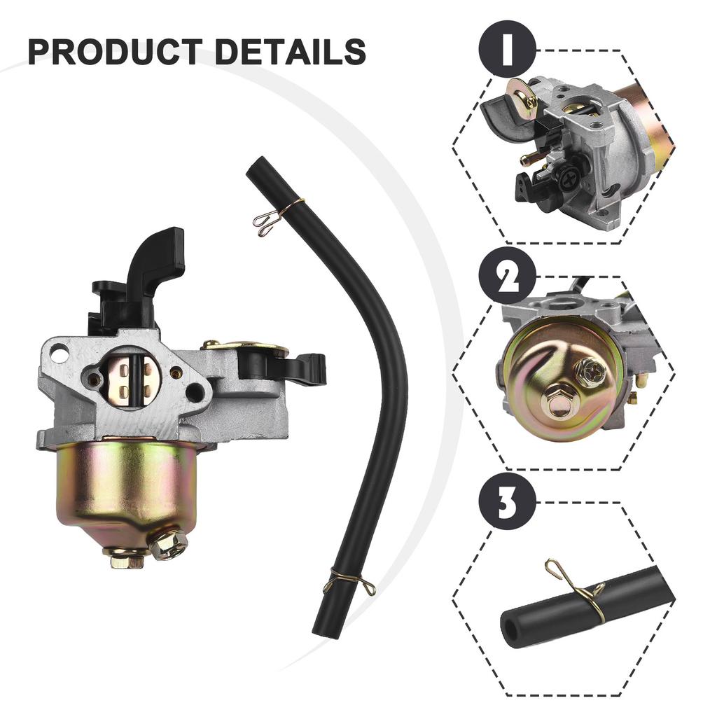 Carburetor Aluminum For Honda GXH50 GX100 Mixer For Loncin Carb G100 G150 Parts Engines Replacement Attachment