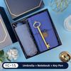 3IN1 Souvenir Gift Set Stylish Design with Paper Bag Practical Gift Sets Luxury Fan/Towel/Cup Gift Box Set Personalized Gifts