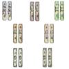 Unisex Adult Funny 3D Print Dollar Money Pattern Middle Calf Socks Athletic Novelty Middle Tube Socks Creative Gift