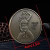 "Collector's Item" Lucky Charm Bikini Baby Challenge Coin - Antique Bronze Finish, Perfect for Golf Ball Marker & Poker Card Guard, Ideal Gift for Men