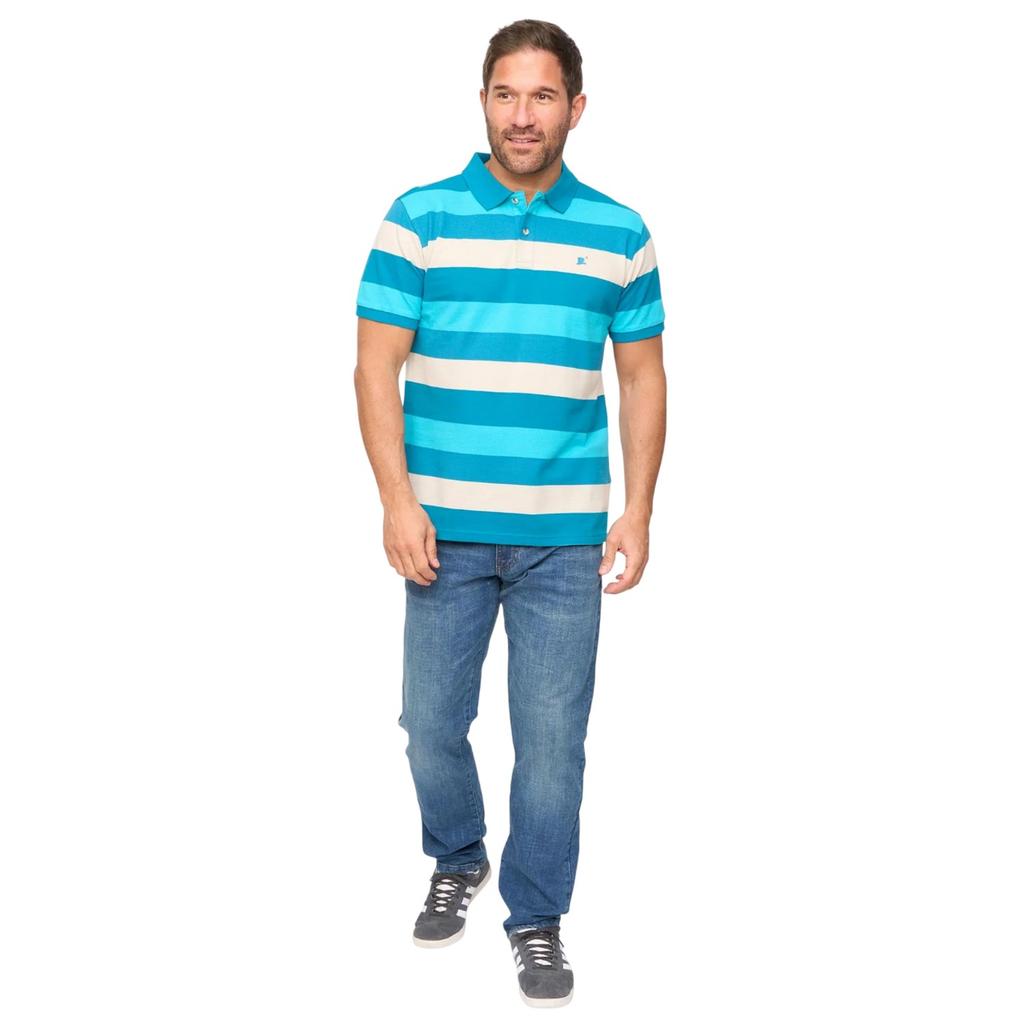 Bewley & Ritch Mens Hadley Striped Polo Shirt
