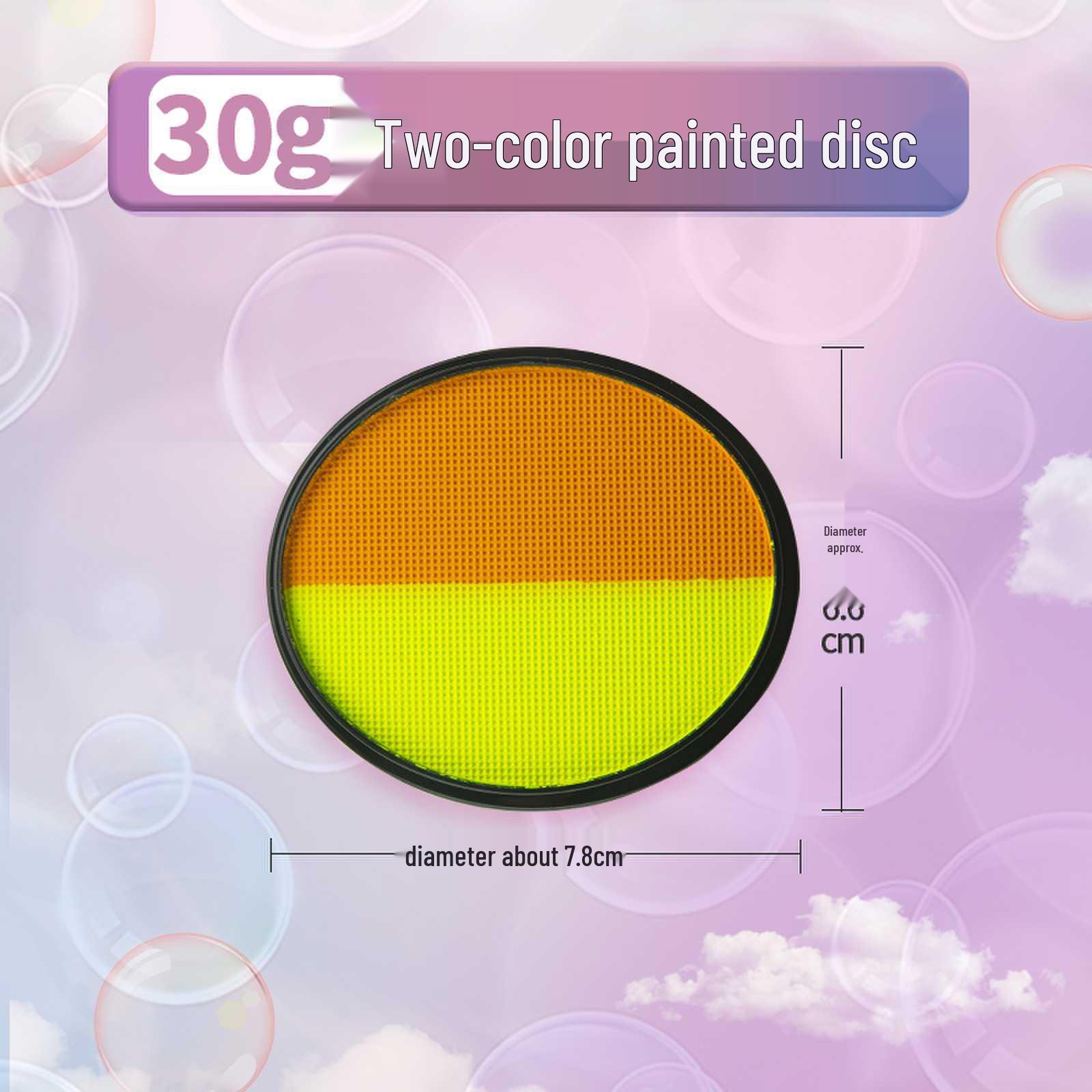 

Радужный полосатый аквагрим - 5 цветов, 50 г; Детский водорастворимый двухцветный акварельный рефилл, 30 г