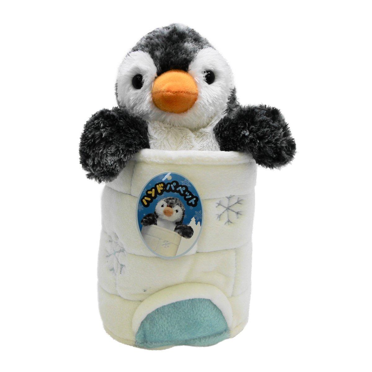 

Aurora World Plush Hand Puppet Aqua Kids Puppet Penguin