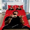 Anuel AA Real Hasta La Muerte Duvet Cover Pillowcase Bedding Set Boy Girl Bedroom Decoration Children Single Double Large Size