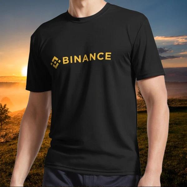 Новый товар BINANCE Биржа BNB ЛОГОТИП Крипто Логотип Футболка Смешная Размер от S до 5XL L