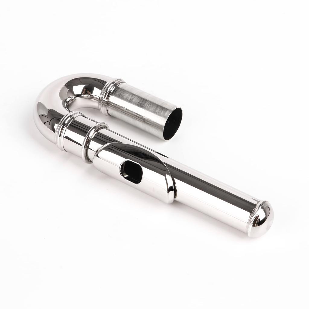 Bstinay Flöte Gebogenes Kopfrohr Kopfgelenk Ersatz Holzblasinstrument Teile U-förmig