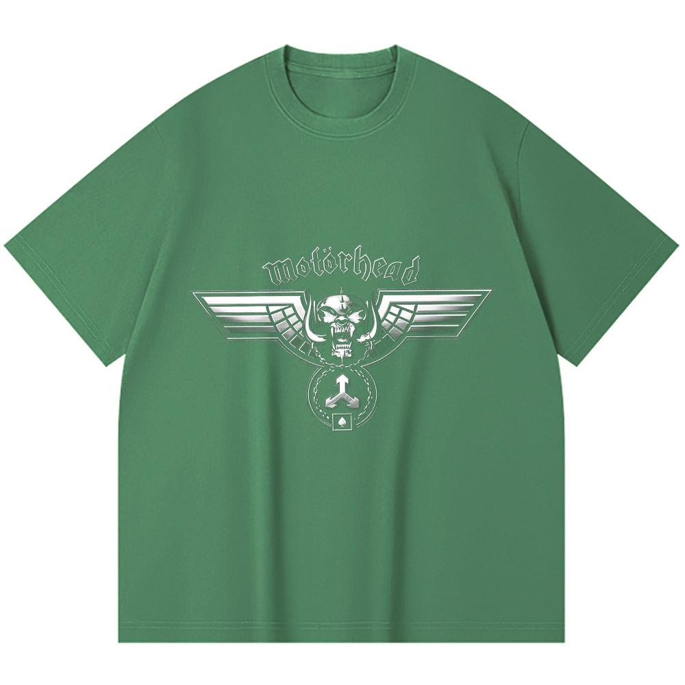 230 g/m² 100% Baumwolle Heavy Metal T-Shirt Rockband Beliebte Musik Druck Unisex Schweres Baumwoll-T-Shirt