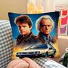 pc Movie Back To The Future Trilogy Pillow Case Fashion Square Pillowcase Bedroom Sofa Room Ins Decoration Leisure