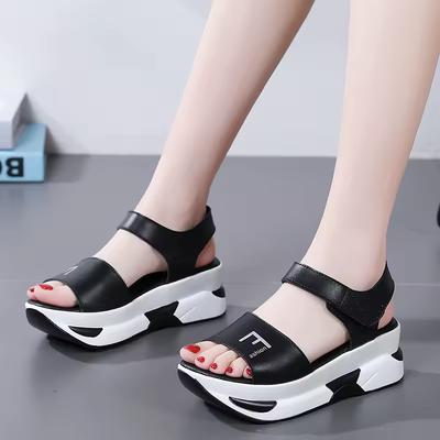 Zapatos Para Mujer Sandalias Moda Zapatos Para Mujer Casual Aumentar Cómodo Transpirable Zapatillas Para Caminar Plataforma Zapatos Para Dama