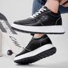 Lace-Up Men Elevator Walking Shoes All-match Increase Male Sneakers Genuine Leather Men Casual Shoes High Quality Men's Footwear