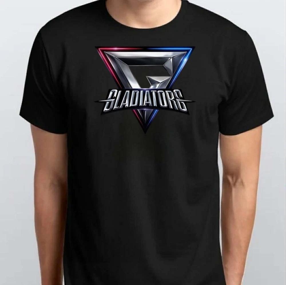 Gladiators Gaming Tournament Graphic TSHIRT S M L XL XXL 3 4 XL Black White S