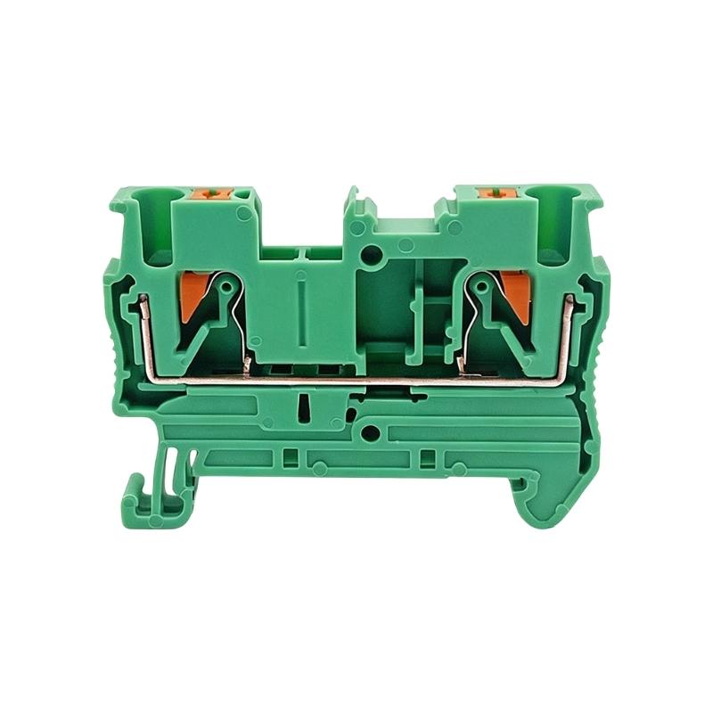 10Pcs Electrical Connect Screwless Terminals Block With Push In Design PT2.5 Cable Connector For Industrial Automation