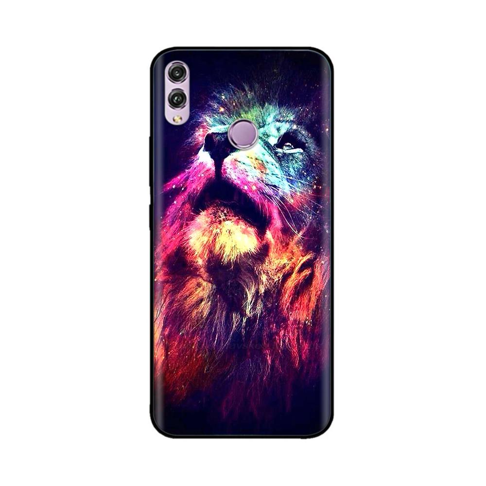 For Huawei Honor 8X Case Silicon Soft TPU Cartoon Painted Back Cover Phone Case for Huawei Honor 8X 8 X Honor8x Cases Bumper
