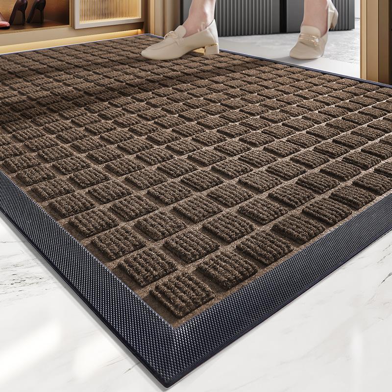 

Nordic Wind резиновый коврик для входной двери из полиэстера коммерческий гостиничный коврик для защиты от песка и пыли домашний ковер для входа 45*75cm