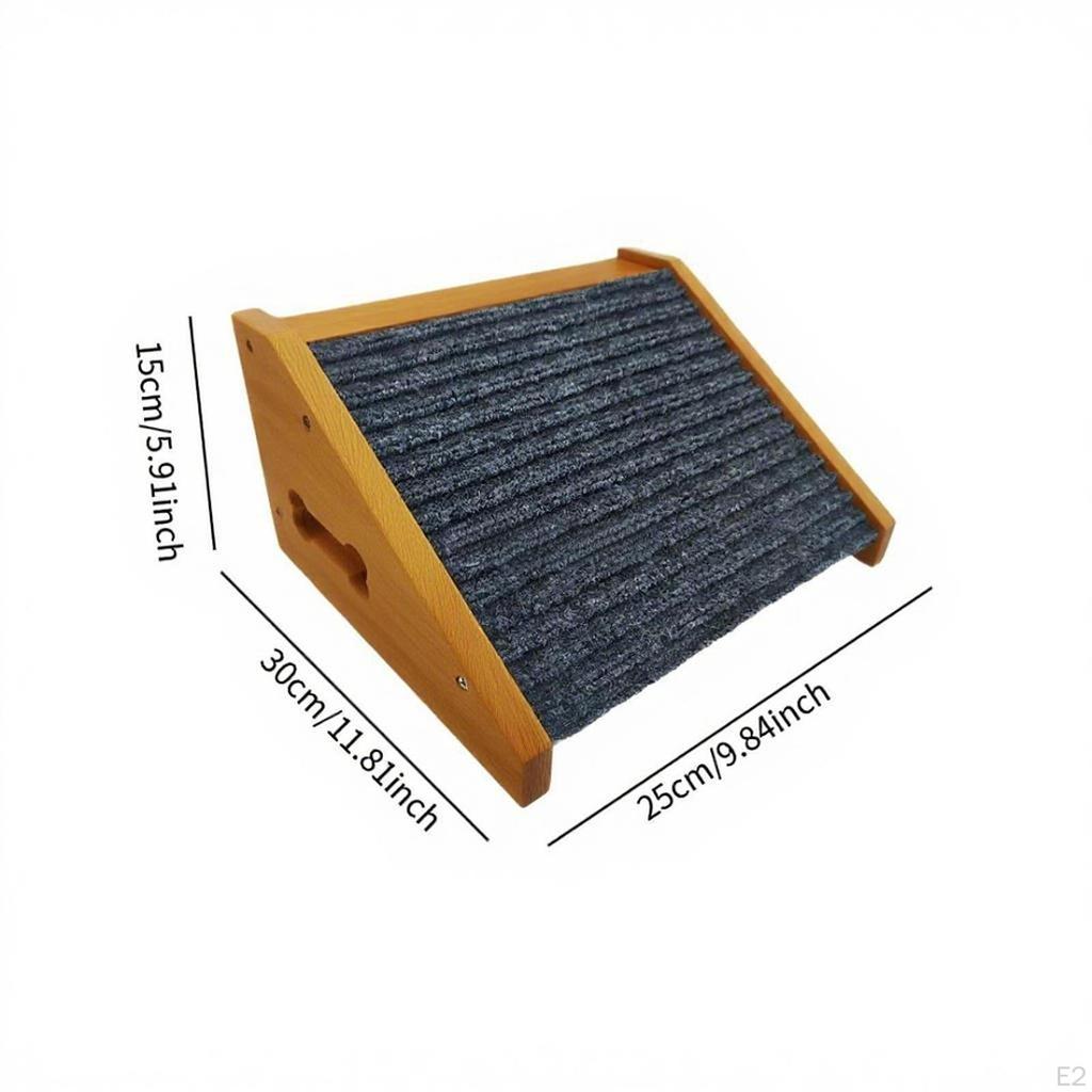 Dog Ramp Cat Climbing Stairs Indoor Cats Stair Non Slip Wooden Lightweight Pet Ladder