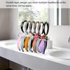 Fashionable Acrylics Hairband Holder Double Layer Headband Display Stand Home Accessory for Girls Women Organization