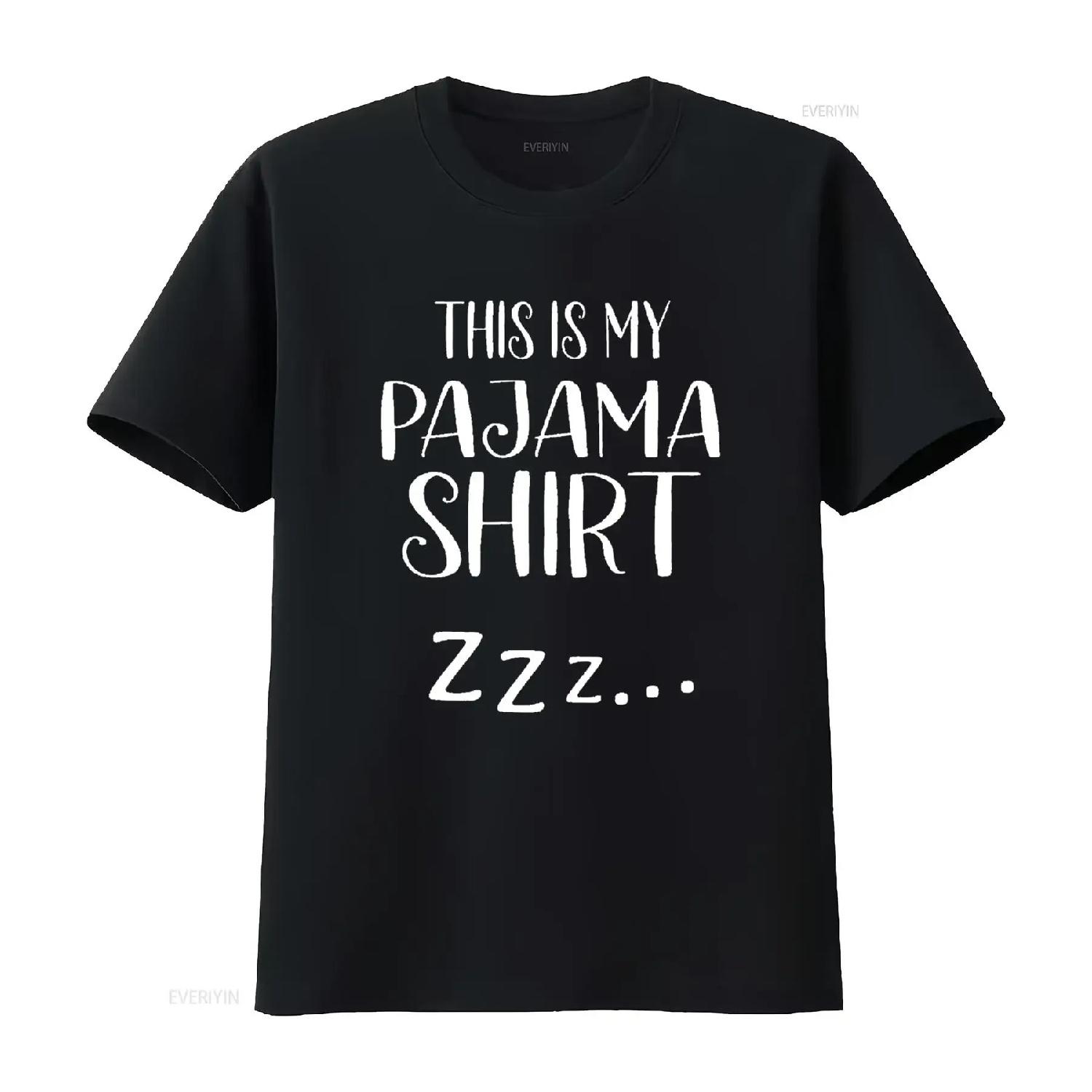 

Mens This Is My Pajama T Shirt Funny Sleepover Black 2X Large vintage Washed Top For Everyday Wear Unisex Stretched S