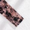 Autumn/Winter See-through Lace Mesh Long Sleeve Slim Fit Bodysuit