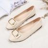 Shallow Soft-soled Single Shoes Autumn New Pointed Flat Shoes Casual Shoes Ladyshoes Doudou Shoes