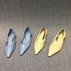 High Heel Shoes For Women With Stylish Hollow Cat Heel And Slipon Design For Daily Wear