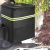 Food Delivery Backpack Thermal Bag Portable Case Reusable Container Cooling Insulated