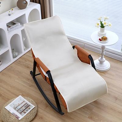 Fauteuil à bascule d'été Coussin de canapé individuel Coussin de siège en soie glacée Housse de coussin pour fauteuil de canapé Coussin de chaise antidérapant