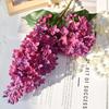 New Pink Artificial Silicone Lilac Flower 75 Cm Purple Artificial Faux Plants Simulation Plastic Fake Flower Home Decor